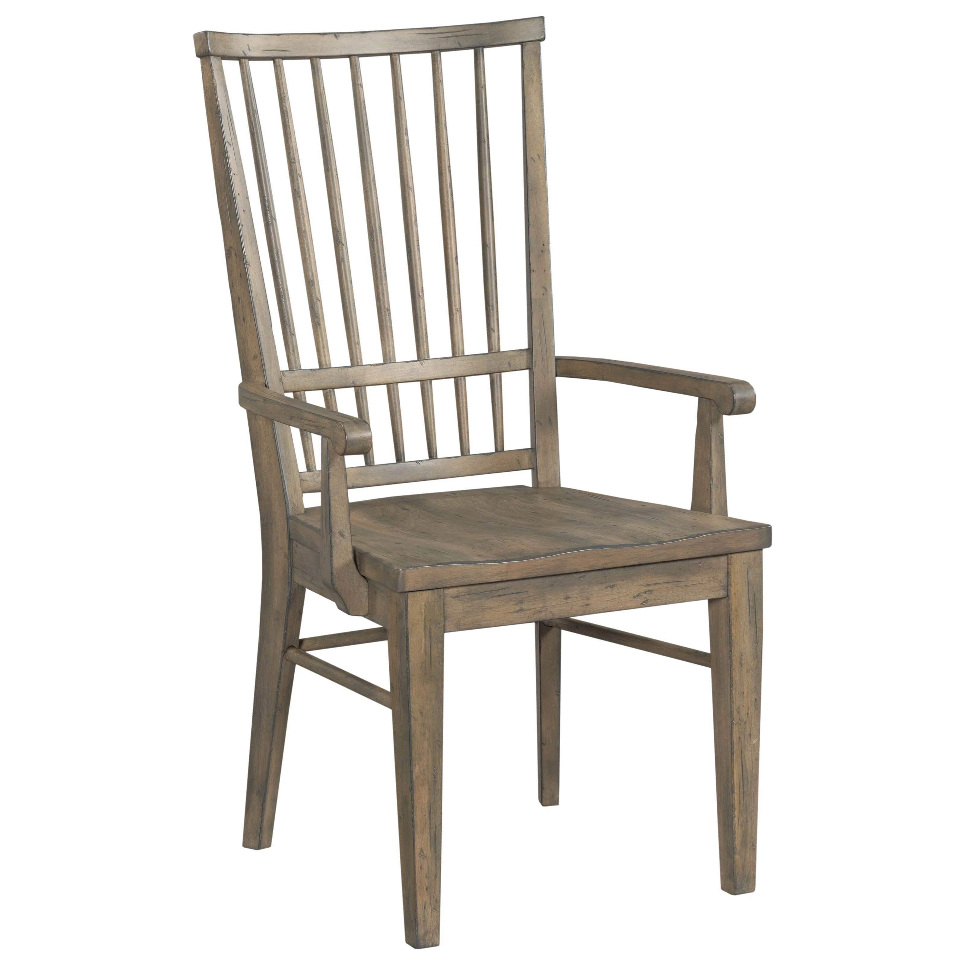 Kincaid Furniture Mill House 860639 Cooper Solid Wood Arm Chair